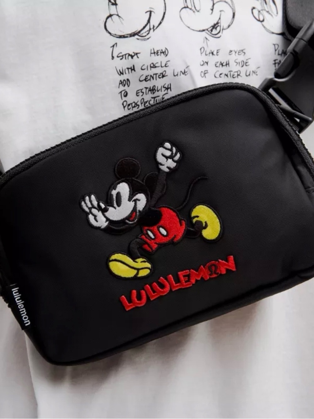 Limited-edition Disney x Lululemon Everywhere Belt Bag: Mickey in Motion